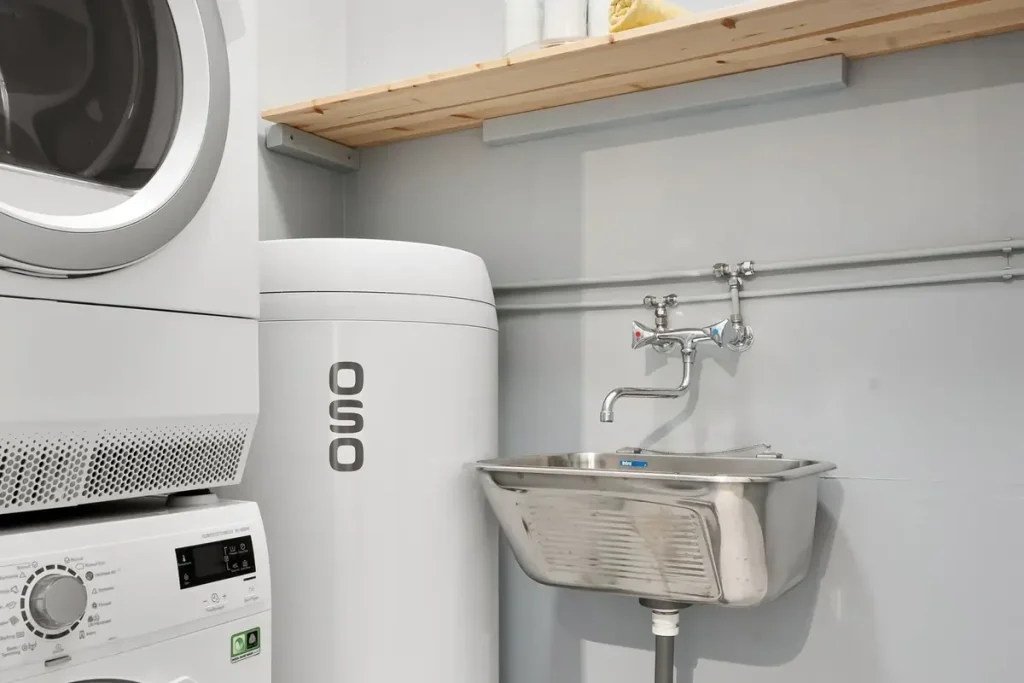 Water heater repair detail